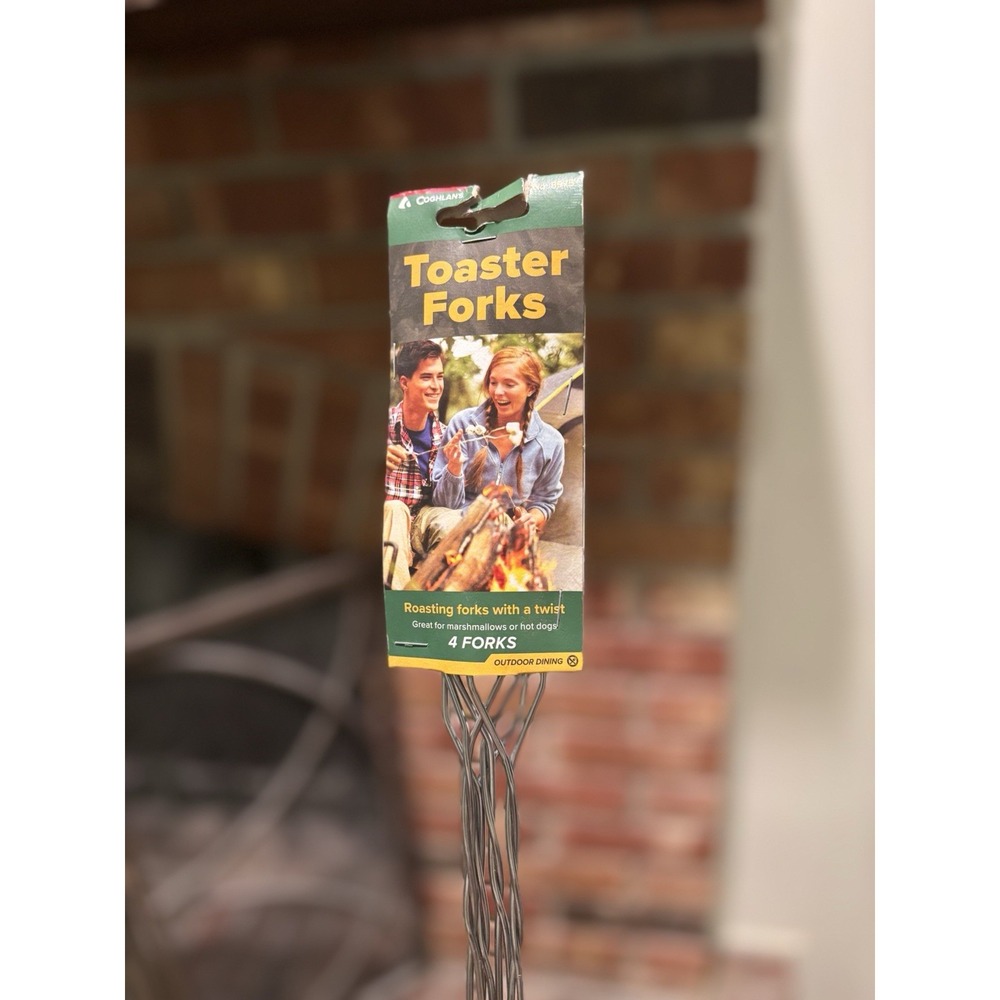 Campfire‎ Roasting Stick 4|pack Marshmallow Hot Dog Cooking Camping Metal 22in